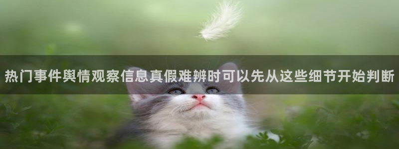 暗黑吃瓜:热门事件舆情观察信息真假难辨时可以先从这些细节开始判断